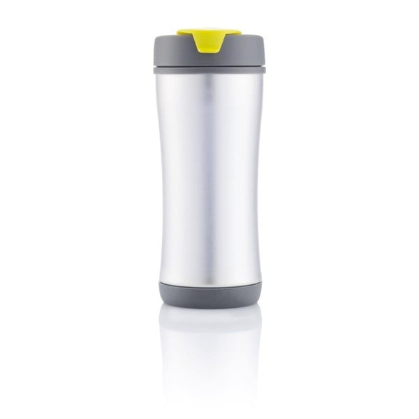 Cană pentru călătorie XD Design Boom Eco, 200 ml, capac verde-image-1
