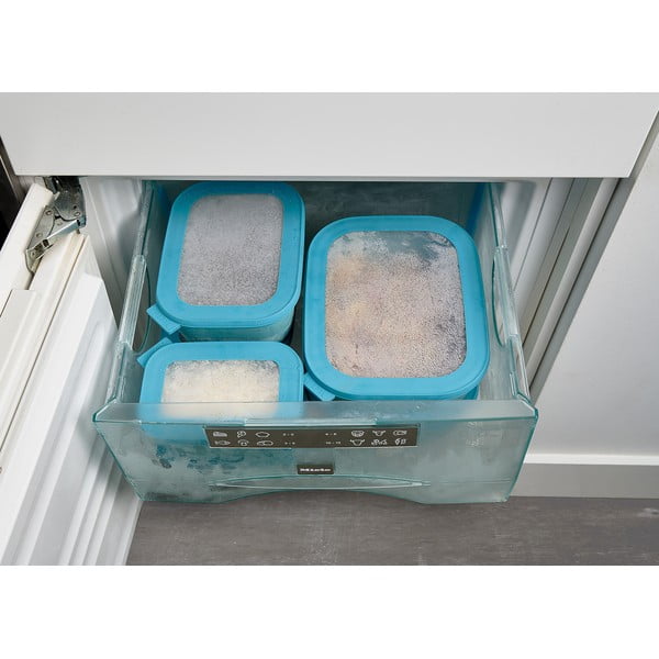 Set 3 recipiente pentru alimente Mepal Cirqula, turcoaz-image-1