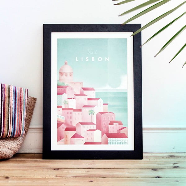 Poster Travelposter Lisbon, 30 x 40 cm-image-1