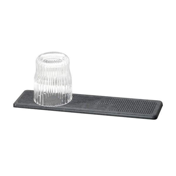 Scurgător de vase gri din diatomit 30x8 cm Damon – Wenko