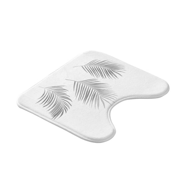 Covoraș de baie alb-argintiu pentru WC 45x45 cm Orbella – douceur d'intérieur-image-3