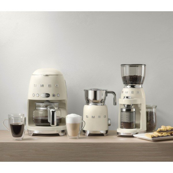 Cafetieră SMEG, alb - crem-image-1