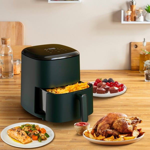 Air fryer verde închis Easy Fry Max EY245310 – Tefal-image-2