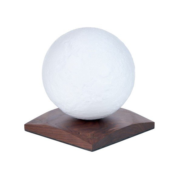 Decorațiune luminoasă maro închis cu USB ø 12 cm Smart LunaSpin – Gingko