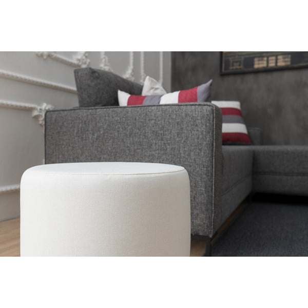 Taburet alb Silindir – Balcab Home-image-4