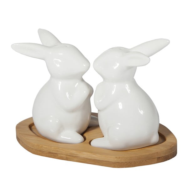 Solniță și piperniță Rabbit Ceramics and Pine