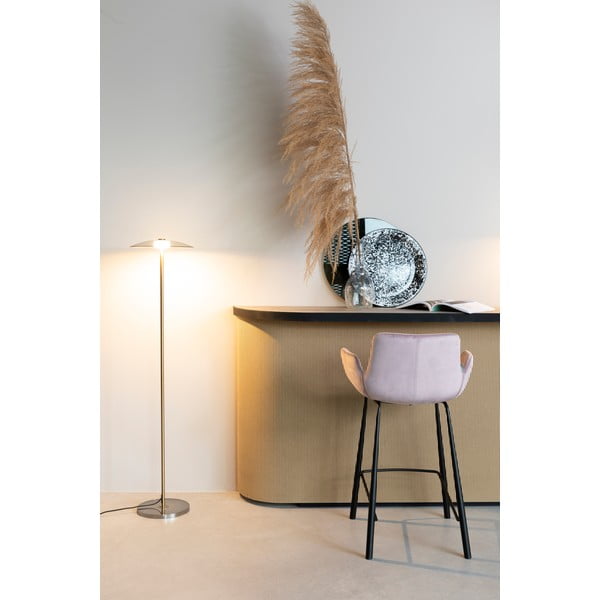 Scaune de bar roz-deschis 2 buc. din catifea 91,5 cm Brit – Zuiver-image-1