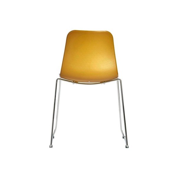 Set 4 scaune Marckeric Kloe, galben-image-1