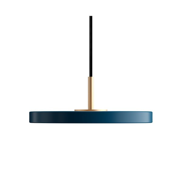 Lustră în culoarea petrolului LED cu abajur din metal ø 15 cm Asteria Micro – UMAGE-image-4