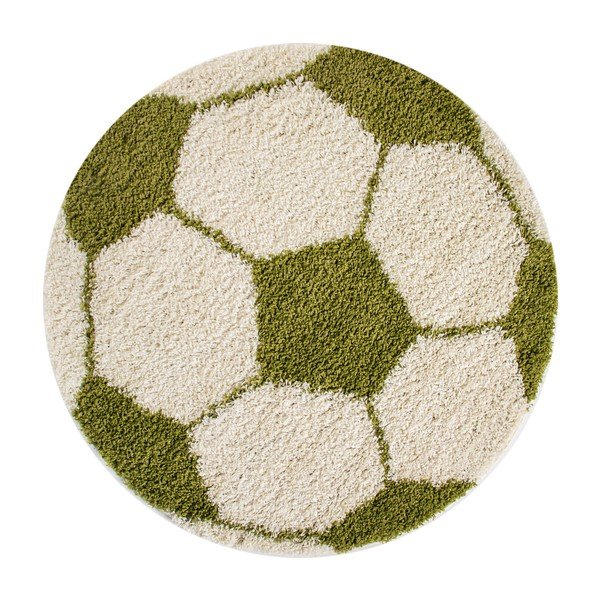 Covor pentru copii verde/crem ø 120 cm Fun – Ayyildiz Carpets
