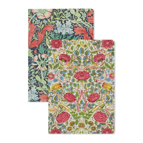 Set 2 caiete GO Stationery Warner French Roses