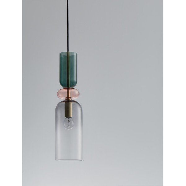 Lustră aurie din sticlă ø 11 cm Murano – Nova Luce-image-4