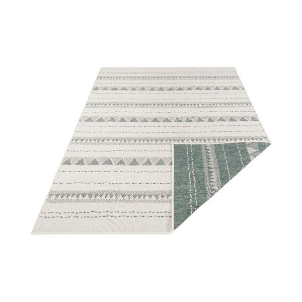 Covor adecvat pentru exterior NORTHRUGS Bahamas, 160 x 230 cm, verde-crem-image-2