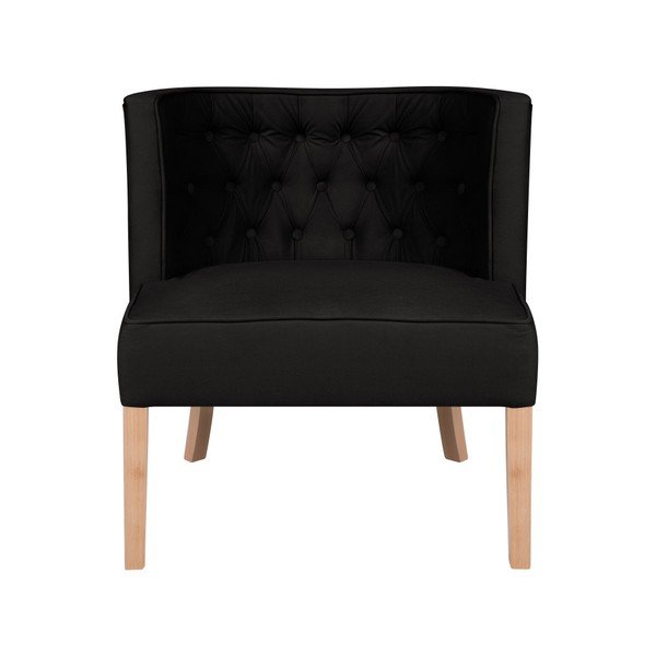 Fotoliu Micadoni Home Rigo, negru