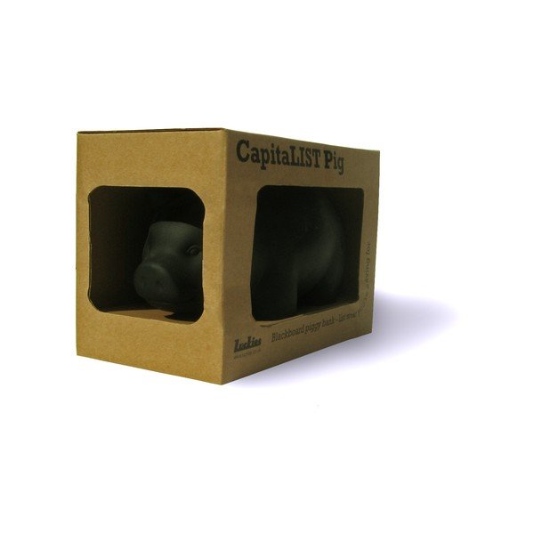 Pușculiță Luckies of London Pig Chalk Board-image-2