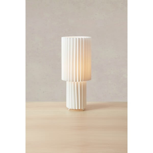 Veioză albă cu abajur textil (înălțime 45 cm) Catis – Markslöjd-image-3