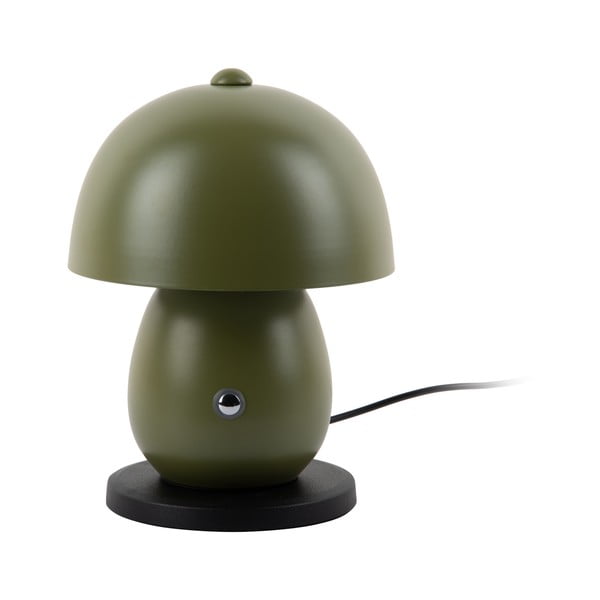 Veioză verde-închis LED cu abajur din metal (înălțime 18 cm) Mono LED – Leitmotiv