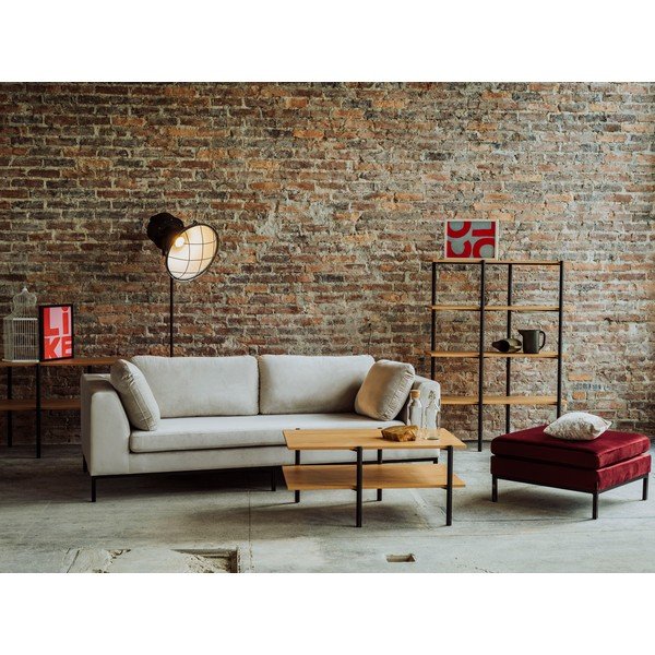 Măsuță de cafea în decor stejar 100x65 cm Rave - CustomForm-image-4
