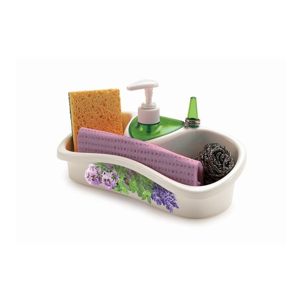 Suport pentru accesorii de spălat alb din plastic – Snips-image-1