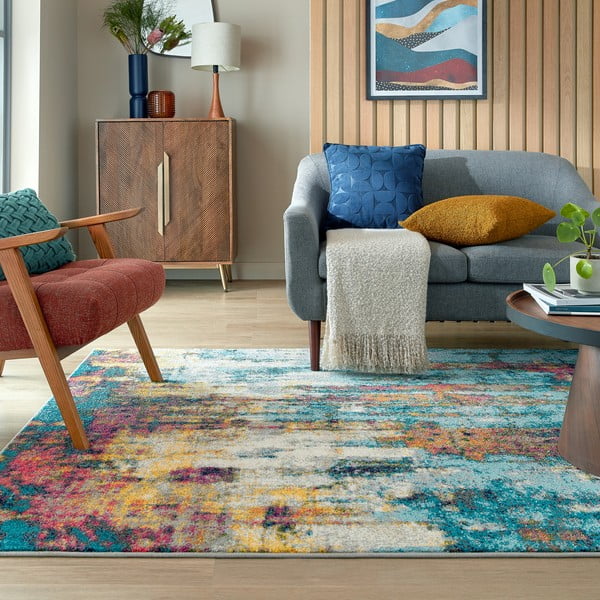 Covor țesut manual 160x230 cm Spectrum Abstraction – Flair Rugs-image-1