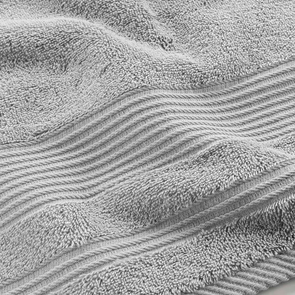 Prosop gri deschis din bumbac din frotir 70x130 cm Tendresse – douceur d'intérieur-image-2