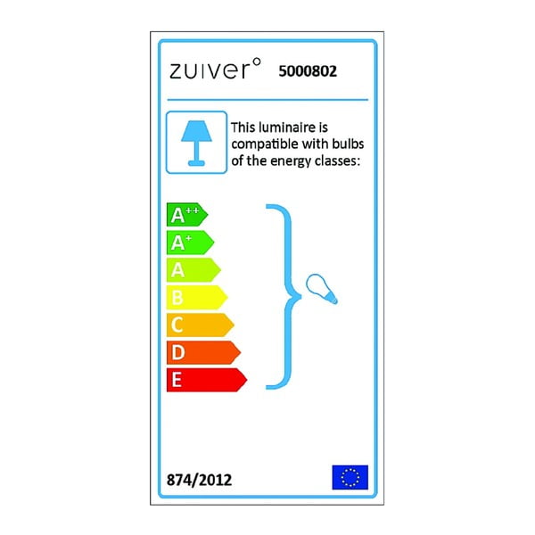 Lampadar Zuiver Tripod, ø 50 cm, alb-image-4