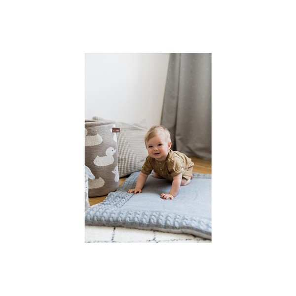 Covoraș de joacă din bumbac Kindsgut Mat, 70 x 90 cm, gri-image-4