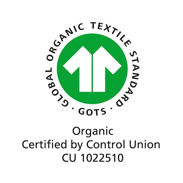 Cearceaf gri din bumbac organic cu elastic 180x200 cm Calm – Södahl-image-2