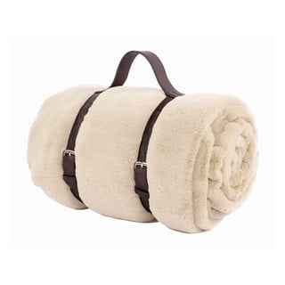 Pled Tiseco Home Studio Rabbit, 140 x 180 cm, bej