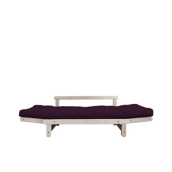 Canapea extensibilă Karup Beat Beech/Purple Plum-image-4
