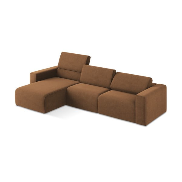 Colțar modular maro (cu colț pe partea stângă) Kalea – Makamii-image-1
