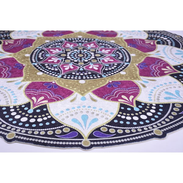 Covor Vitaus Keluna, ⌀ 100 cm-image-1