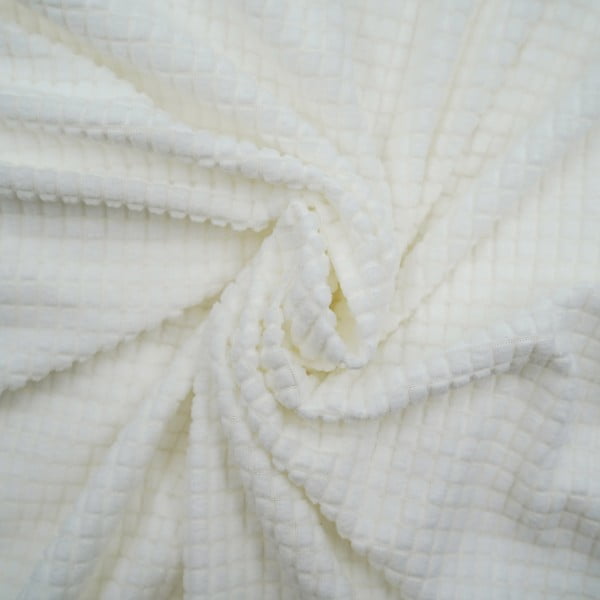 Husă crem elastică pentru canapea cu 3 locuri Sacha – douceur d'intérieur-image-2