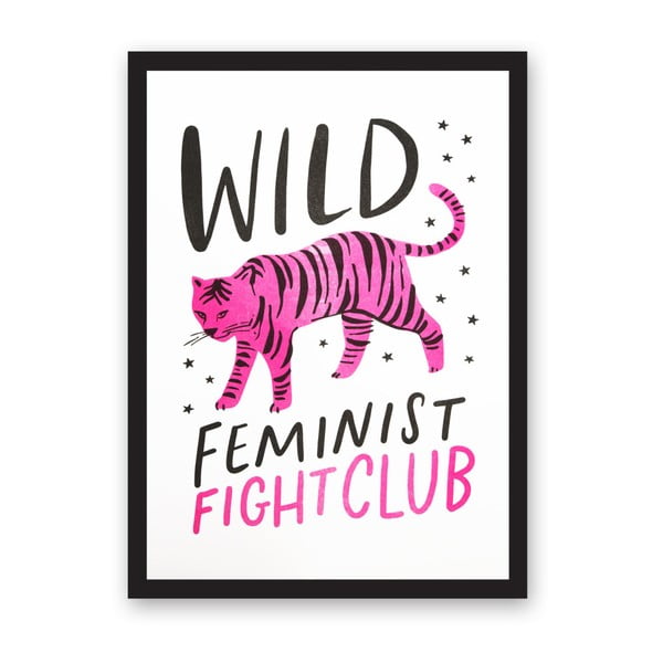 Poster Ohh Deer Wild Feminist, 29,7 x 42 cm