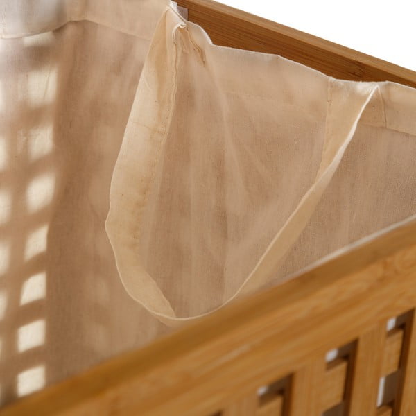 Coș din bambus pentru rufe 60 l - Casa Selección-image-3