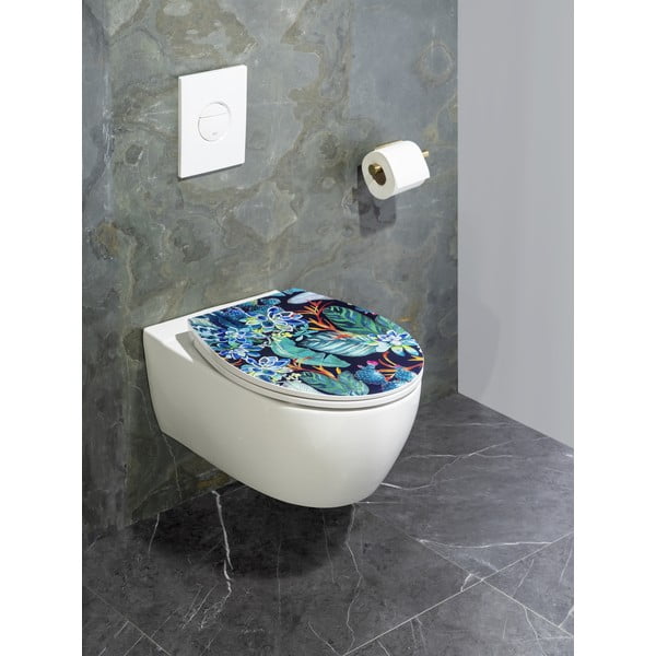 Capac WC 37,5 x 44,5 cm Easy-Close (cu închidere automată) Manaus – Wenko-image-1