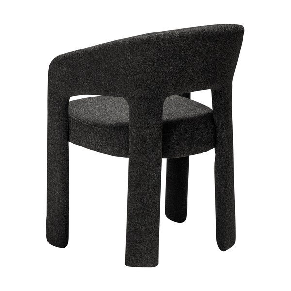 Scaun de living negru cu cotiere Splendor – DAN-FORM Denmark-image-3