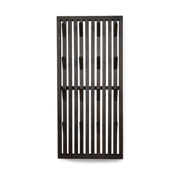 Panou de agățat diverse maro închis din lemn de stejar 46x100x8 cm Parco – Spinder Design