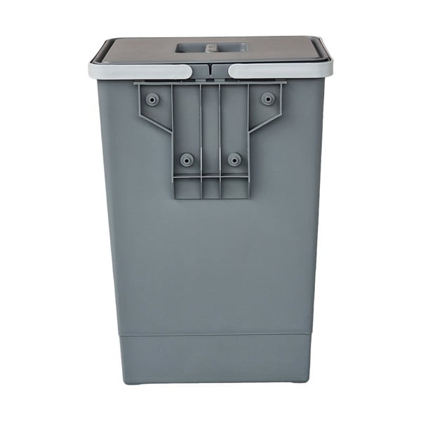 Coș de gunoi de plastic încorporat 24 l Easy - Elletipi-image-2