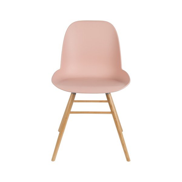 Scaune de dining roz-deschis 2 buc. Albert – Zuiver-image-3