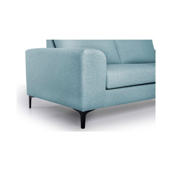 Canapea albastră/turcoaz 95 cm Henry - Scandic-image-2