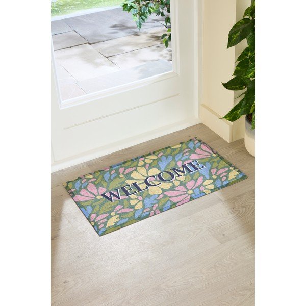 Covoraș de intrare din PVC 40x70 cm Welcome – Artsy Doormats-image-2