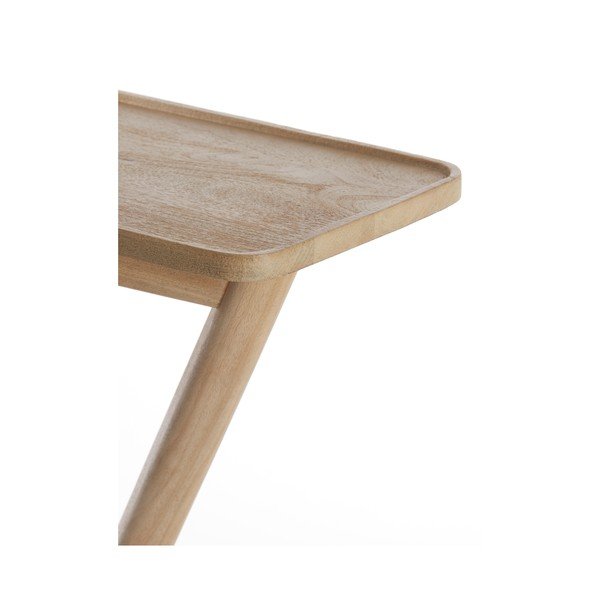 Măsuță auxiliară din lemn masiv de mango 42x45 cm Qiano – Light & Living-image-3