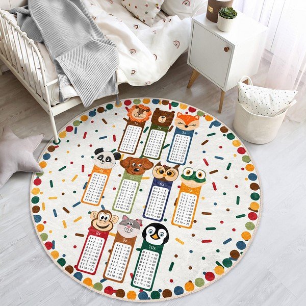 Covor pentru copii ø 80 cm Comfort – Mila Home-image-4