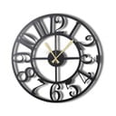 Ceas din metal pentru perete The Old Times, ø 50 cm