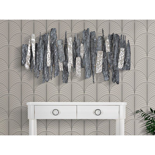 Decorațiune de perete din metal 123x63 cm Sculpt – Mauro Ferretti-image-1
