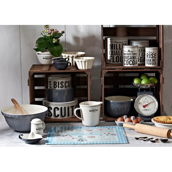 Set 3 recipiente pentru cafea, ceai și zahăr Mason Cash Baker Lane-image-2