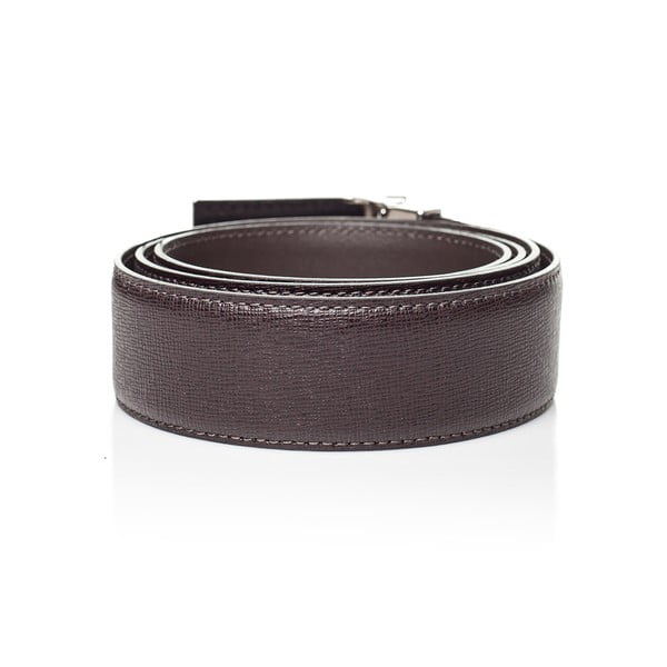 Curea din piele pentru bărbați Ferruccio Laconi Avar, lungime 90 cm, maro-image-1