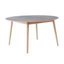 Masă de dining rotundă extensibilă cu blat ceramic ø 135 cm Meza – Hammel Furniture