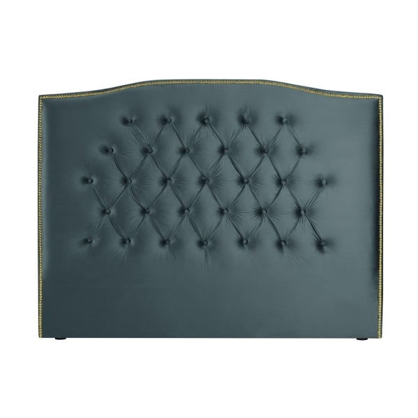 Tăblie pentru pat Mazzini Sofas Daisy, 200 x 120 cm, verde petrol